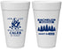 Personalized Bachelor Party 20 oz Foam Cups - Camping | 40079