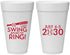 Personalized Bachelor Party 20 oz Foam Cups - Baseball | 40087