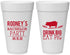Personalized Bachelor Party 20 oz Foam Cups - Bbq | 40088