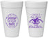 Personalized Bachelor Party 20 oz Foam Cups - Mardi Gras | 40090