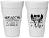 Personalized Bachelor Party 20 oz Foam Cups - Forma | 40098
