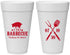 Personalized Wedding 20 oz Foam Cups - I Do Barbecue Bbq | 410