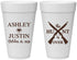 Personalized Wedding 20 oz Foam Cups - The Hunt Is Over | 412