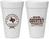 Personalized Wedding 20 oz Foam Cups - Country Texas | 424