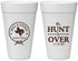 Personalized Wedding 20 oz Foam Cups - The Hunt Is Over | 426