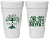 Personalized Wedding 20 oz Foam Cups - To Have And To Hold | 438
