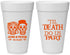 Personalized Wedding 20 oz Foam Cups - Til Death Do Us Part | 441