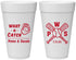 Personalized Wedding 20 oz Foam Cups - Baseball | 443