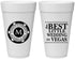Personalized Wedding 20 oz Foam Cups - Las Vegas | 457