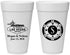 Personalized Wedding 20 oz Foam Cups - Las Vegas | 459