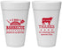 Personalized Wedding 20 oz Foam Cups - I Do Barbecue Bbq | 468