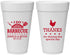Personalized Wedding 20 oz Foam Cups - I Do Barbecue Bbq | 469