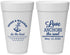 Personalized Wedding 20 oz Foam Cups - Love Anchors The Soul | 498