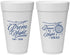 Personalized Prom 20 oz Foam Cups - Dance The Night Away | 50001