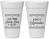Personalized Prom 20 oz Foam Cups - Gatsby Gala | 50012