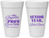 Personalized Prom 20 oz Foam Cups - Queen Vote | 50018