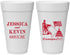 Personalized Wedding 20 oz Foam Cups - Washington Dc | 501