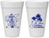 Personalized Wedding 20 oz Foam Cups - Antigua And Barbuda | 503