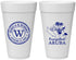 Personalized Wedding 20 oz Foam Cups - Aruba | 505