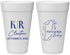 Personalized Wedding 20 oz Foam Cups - Belize | 510