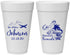 Personalized Wedding 20 oz Foam Cups - Bermuda | 513