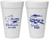 Personalized Wedding 20 oz Foam Cups - Fiji | 525
