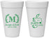 Personalized Wedding 20 oz Foam Cups - Ireland | 528