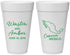 Personalized Wedding 20 oz Foam Cups - Mexico | 534