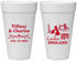 Personalized Wedding 20 oz Foam Cups - England | 549