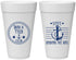 Personalized Wedding 20 oz Foam Cups - Anchor The Soul | 558