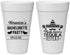 Personalized Bachelorette 20 oz Foam Cups - Fiesta Siesta Tequila Repeat | 60000