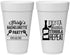 Personalized Bachelorette 20 oz Foam Cups - Fiesta Siesta Tequila Repeat | 60002