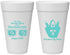 Personalized Bachelorette 20 oz Foam Cups - Beach | 60010