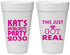 Personalized Bachelorette 20 oz Foam Cups - This Just Got Real | 60013