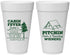 Personalized Bachelorette 20 oz Foam Cups - Camping | 60019
