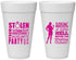 Personalized Bachelorette 20 oz Foam Cups - Raising A Little Hell | 60020