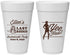 Personalized Bachelorette 20 oz Foam Cups - Last Rodeo | 60021