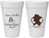 Personalized Bachelorette 20 oz Foam Cups - Last Rodeo | 60022