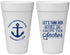 Personalized Bachelorette 20 oz Foam Cups - Tank Her Drop Anchor | 60026