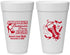 Personalized Bachelorette 20 oz Foam Cups - Last Walk | 60032