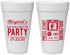 Personalized Bachelorette 20 oz Foam Cups - Video Games | 60039