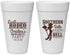 Personalized Bachelorette 20 oz Foam Cups - Raising Hell Last Rodeo | 60042