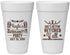 Personalized Bachelorette 20 oz Foam Cups - Getting Hitched Yall | 60047