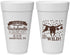 Personalized Bachelorette 20 oz Foam Cups - Lets Get Wild Cowgirl | 60048