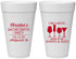 Personalized Bachelorette 20 oz Foam Cups - Girls Night | 60054