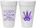 Personalized Bachelorette 20 oz Foam Cups - Mardi Gras | 60057