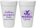 Personalized Bachelorette 20 oz Foam Cups - Mardi Gras | 60060