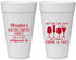 Personalized Bachelorette 20 oz Foam Cups - Before She Says I Do | 60064