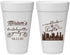 Personalized Bachelorette 20 oz Foam Cups - San Diego | 60067