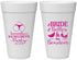 Personalized Bachelorette 20 oz Foam Cups - Brides Bells Boudoir | 60085